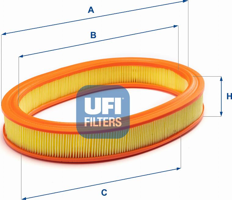 UFI 27.177.00 - Filter za zrak www.molydon.hr