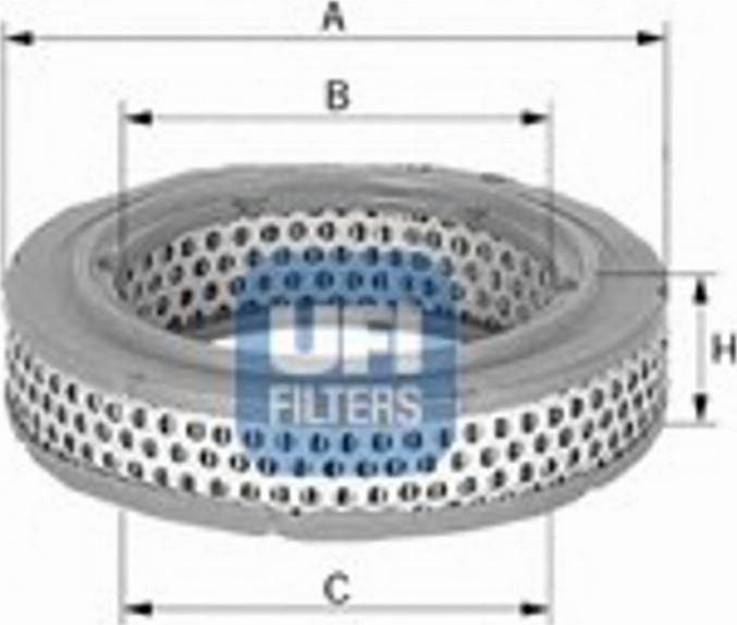 UFI 27.864.00 - Filter za zrak www.molydon.hr