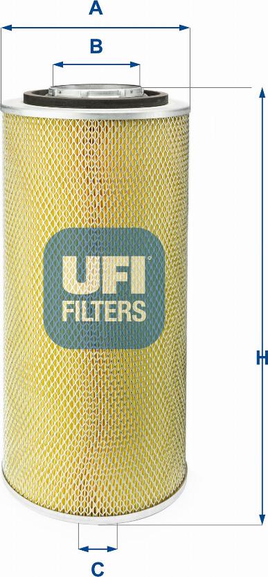 UFI 27.806.00 - Filter za zrak www.molydon.hr