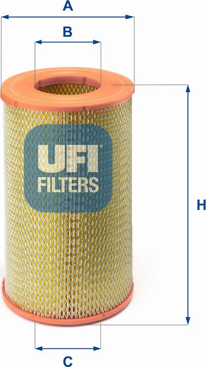 UFI 27.800.00 - Filter za zrak www.molydon.hr