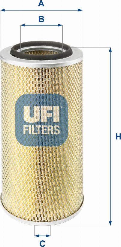 UFI 27.802.00 - Filter za zrak www.molydon.hr