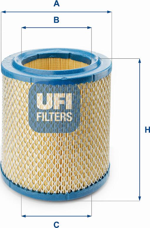 UFI 27.888.00 - Filter za zrak www.molydon.hr