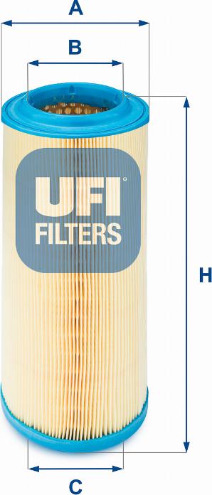 UFI 27.341.00 - Filter za zrak www.molydon.hr