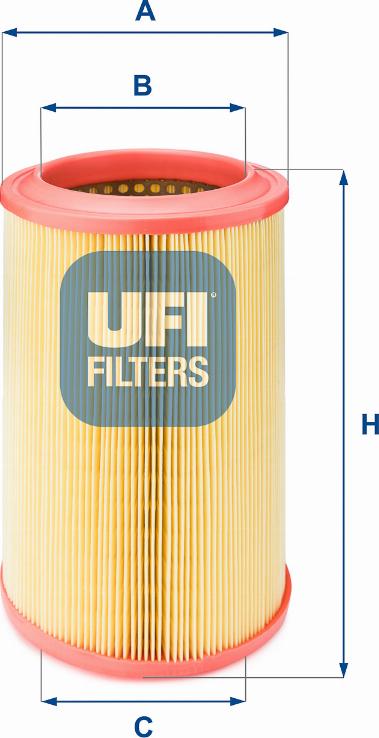 UFI 27.366.00 - Filter za zrak www.molydon.hr