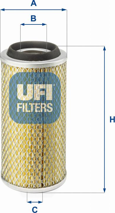 UFI 27.801.00 - Filter za zrak www.molydon.hr