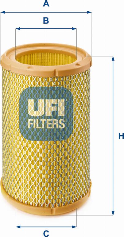 UFI 27.267.00 - Filter za zrak www.molydon.hr