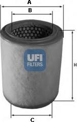 UFI 27.592.00 - Filter za zrak www.molydon.hr