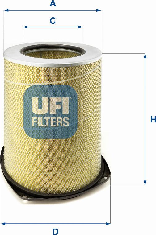 UFI 27.285.00 - Filter za zrak www.molydon.hr