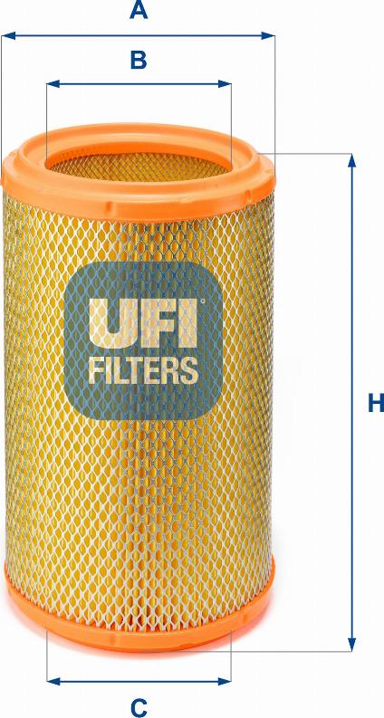 UFI 27.236.00 - Filter za zrak www.molydon.hr