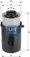 UFI 27.907.00 - Filter za zrak www.molydon.hr