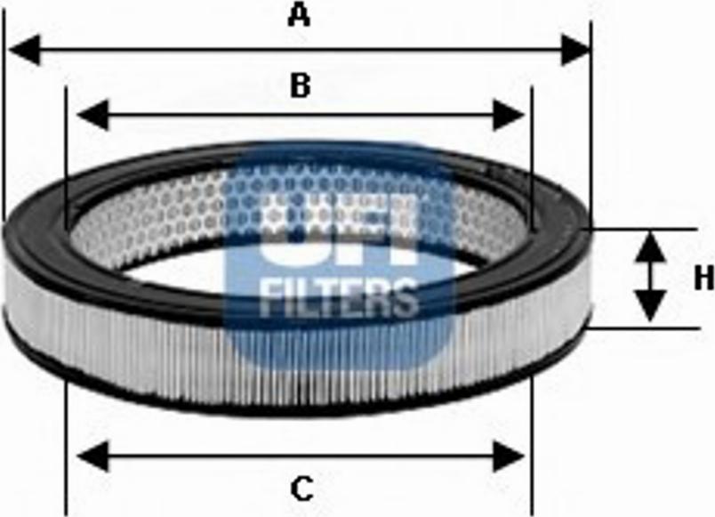 UFI 27.744.00 - Filter za zrak www.molydon.hr