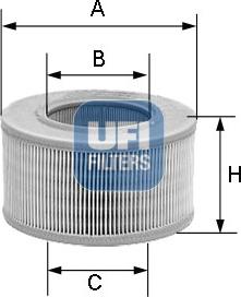 UFI 27.752.00 - Filter za zrak www.molydon.hr