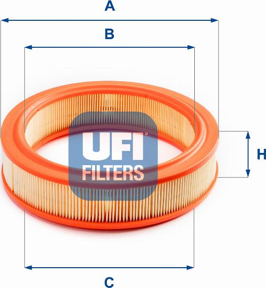 UFI 27.785.00 - Filter za zrak www.molydon.hr