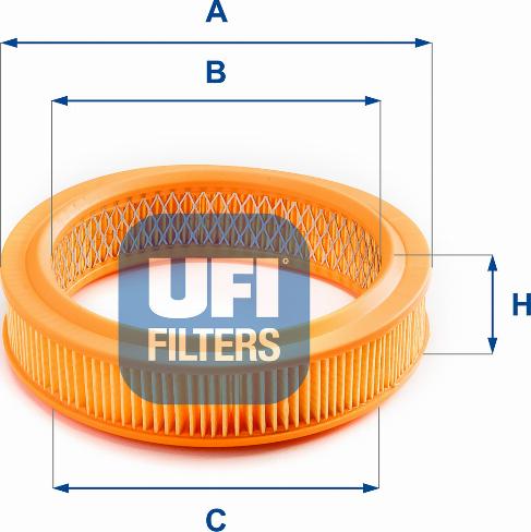 UFI 27.728.00 - Filter za zrak www.molydon.hr