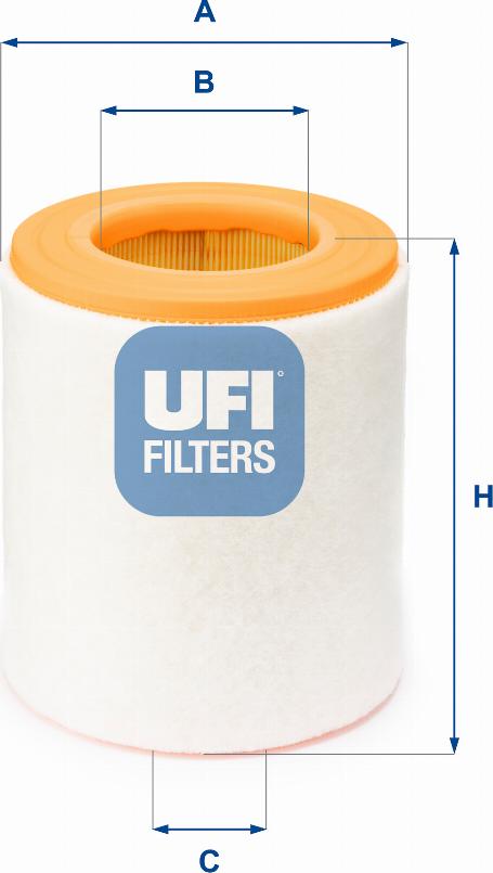 UFI 27.A48.00 - Filter za zrak www.molydon.hr