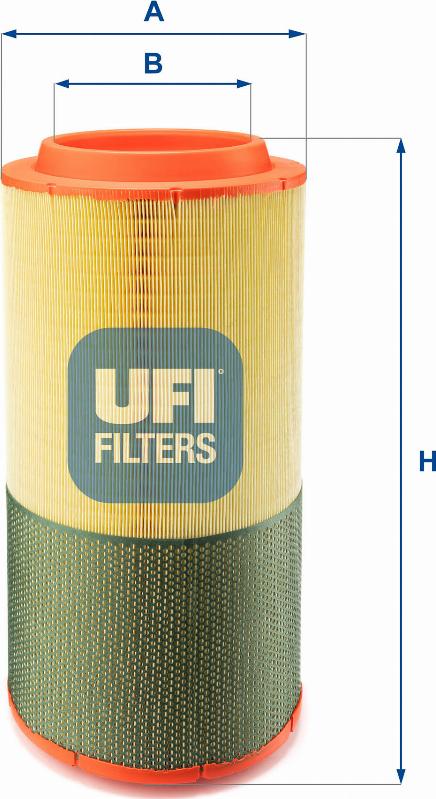 UFI 27.A50.00 - Filter za zrak www.molydon.hr