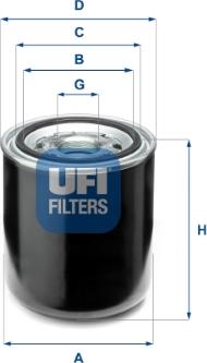 UFI 27.A66.00 - Uložak susaca zraka, kompresor www.molydon.hr