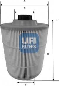 UFI 27.A00.00 - Filter za zrak www.molydon.hr