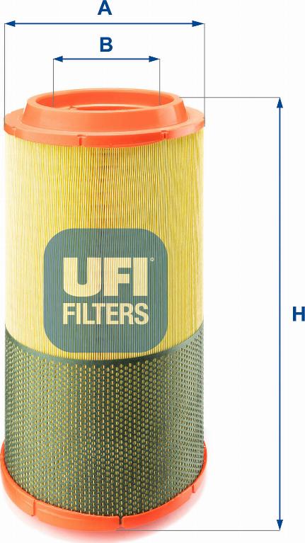 UFI 27.A23.00 - Filter za zrak www.molydon.hr