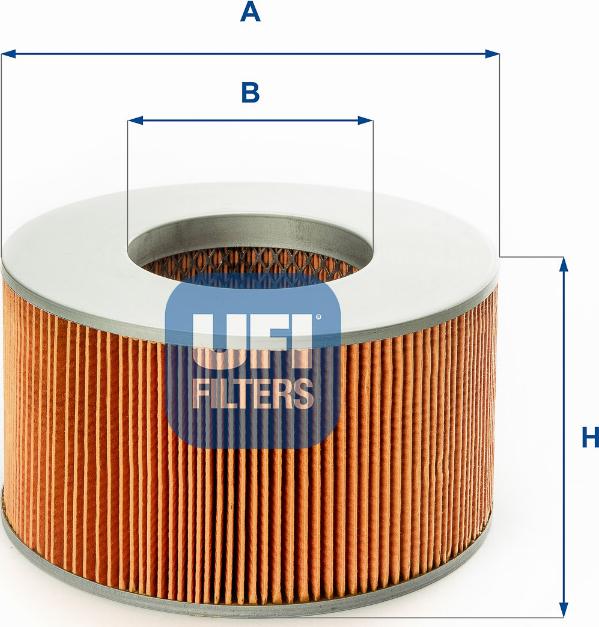 UFI 27.C10.00 - Filter za zrak www.molydon.hr