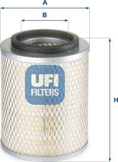 UFI 27.D72.00 - Filter za zrak www.molydon.hr