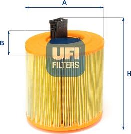 UFI 27.E61.00 - Filter za zrak www.molydon.hr