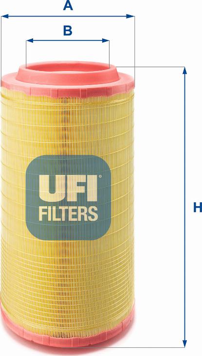 UFI 27.E35.00 - Filter za zrak www.molydon.hr