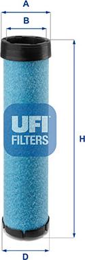 UFI 27.F45.00 - Filter za zrak www.molydon.hr