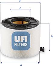 UFI 27.G33.00 - Filter za zrak www.molydon.hr