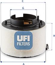 UFI 27.H06.00 - Filter za zrak www.molydon.hr