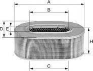 Uniflux Filters XA248 - Filter za zrak www.molydon.hr