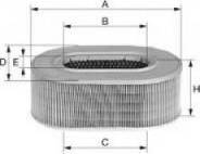 Uniflux Filters XA458 - Filter za zrak www.molydon.hr