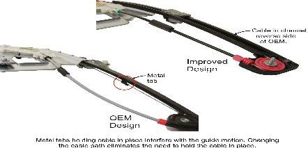 ÜRO Parts 51338252393PRM - Škare | podizač prozorskog stakla www.molydon.hr