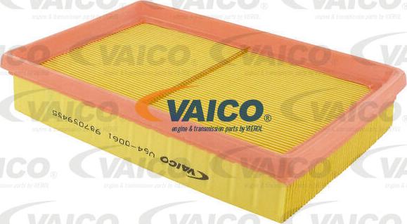 VAICO V64-0061 - Filter za zrak www.molydon.hr