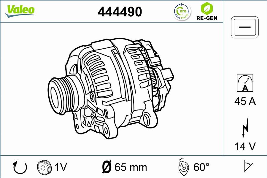 Valeo 444490 - Alternator www.molydon.hr