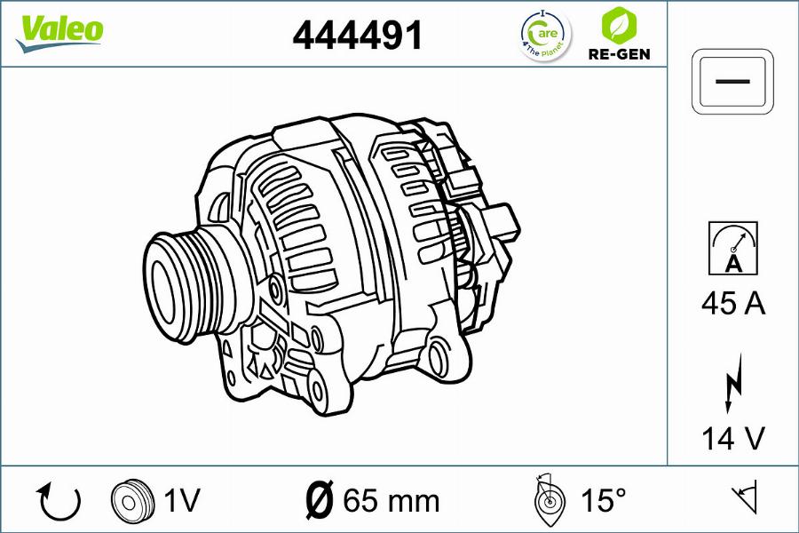 Valeo 444491 - Alternator www.molydon.hr