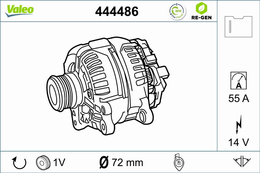 Valeo 444486 - Alternator www.molydon.hr