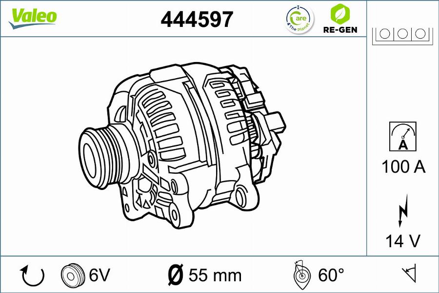 Valeo 444597 - Alternator www.molydon.hr