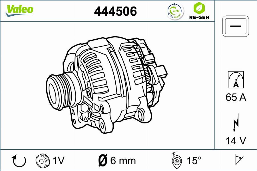 Valeo 444506 - Alternator www.molydon.hr