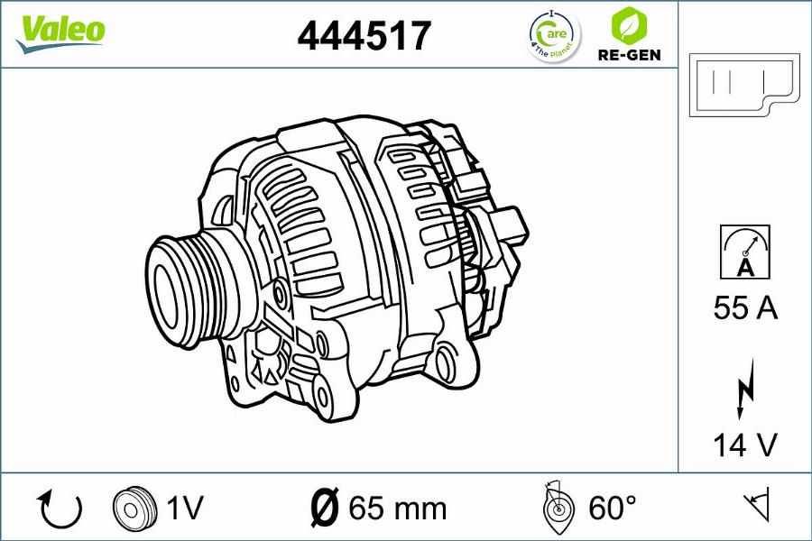 Valeo 444517 - Alternator www.molydon.hr