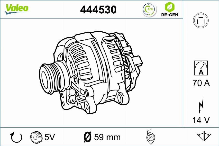 Valeo 444530 - Alternator www.molydon.hr