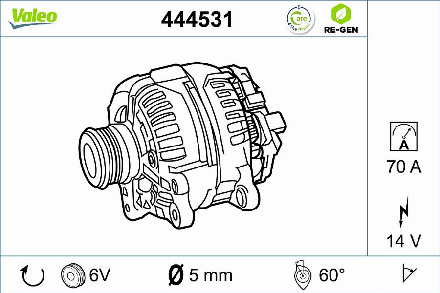 Valeo 444531 - Alternator www.molydon.hr