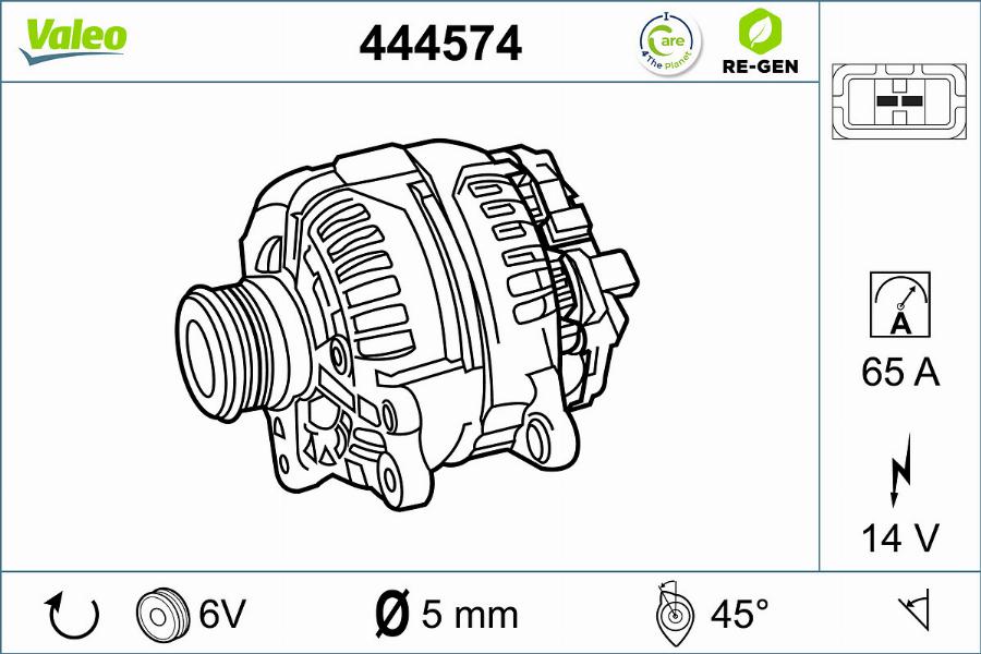 Valeo 444574 - Alternator www.molydon.hr