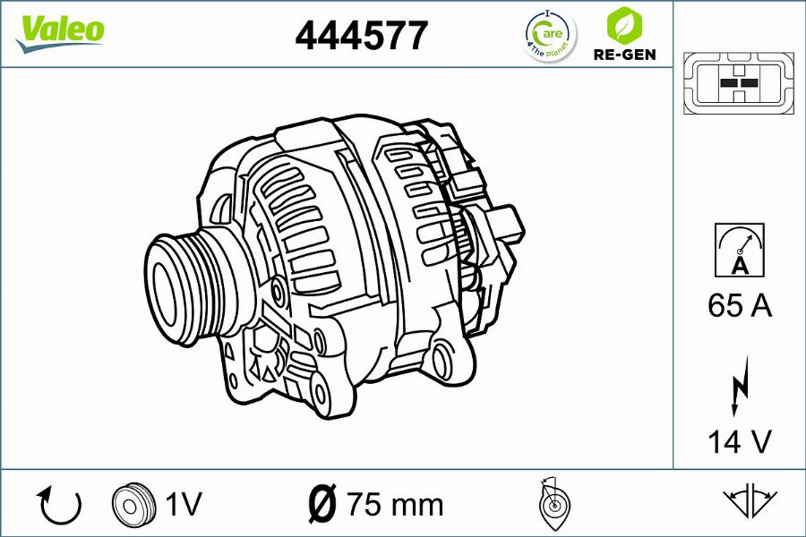 Valeo 444577 - Alternator www.molydon.hr