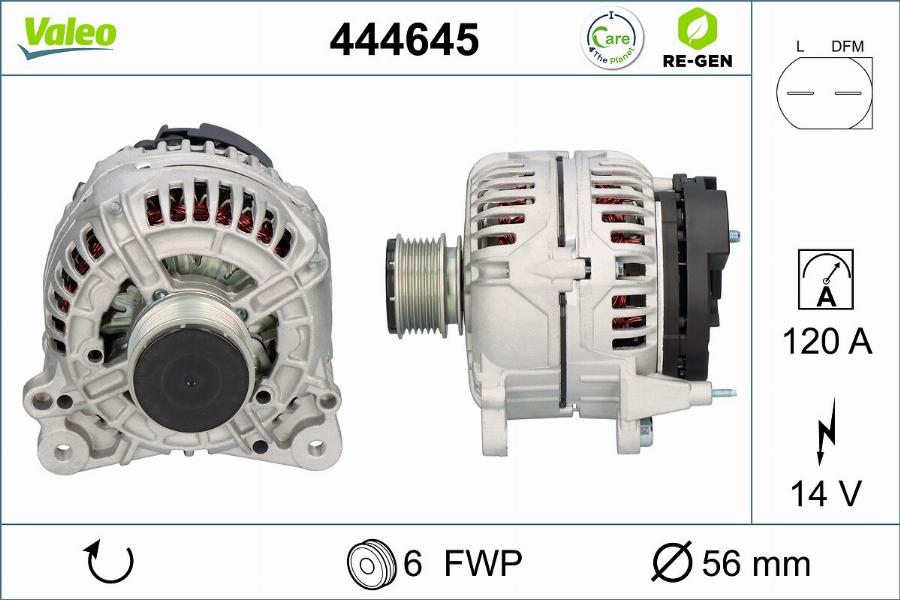 Valeo 444645 - Alternator www.molydon.hr