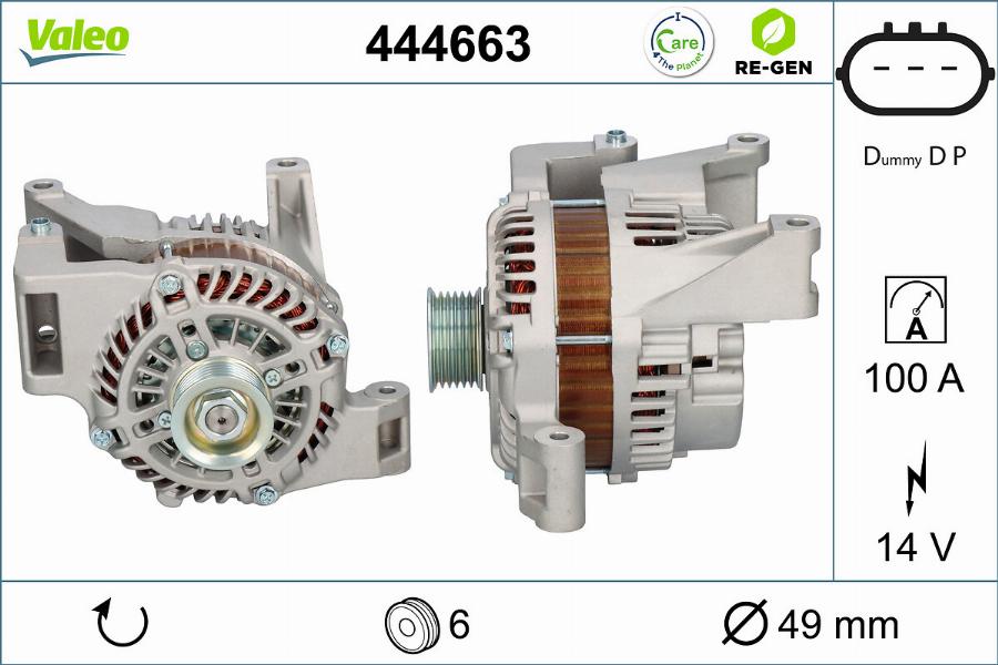 Valeo 444663 - Alternator www.molydon.hr