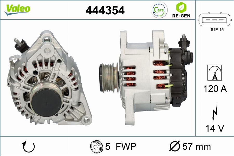 Valeo 444354 - Alternator www.molydon.hr