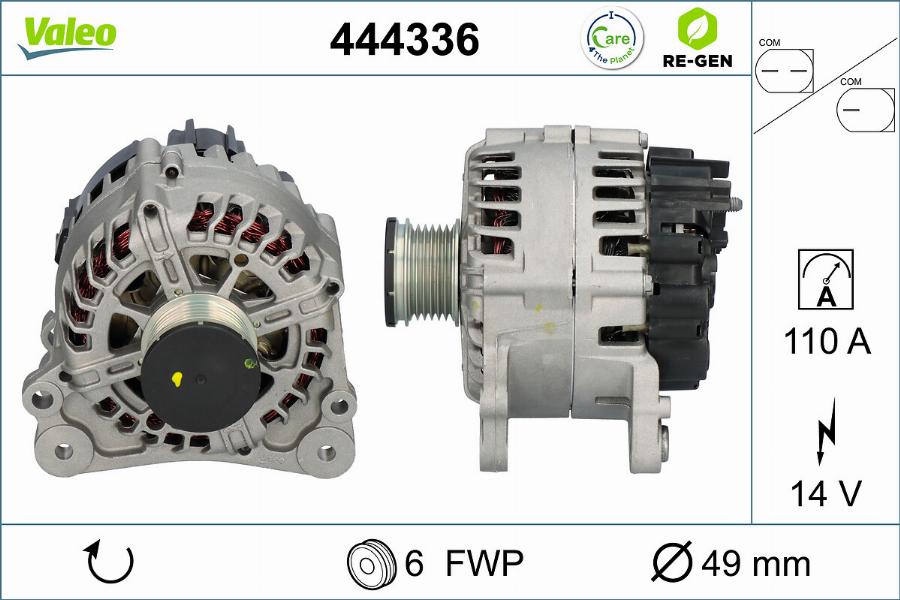 Valeo 444336 - Alternator www.molydon.hr