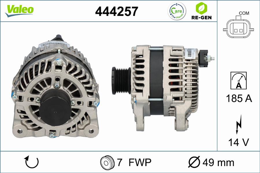 Valeo 444257 - Alternator www.molydon.hr