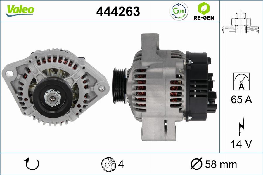 Valeo 444263 - Alternator www.molydon.hr